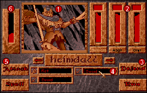 Heimdall 1: Close encounter attack-screen